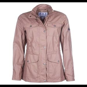 NWT Barbour Murre Coastal Casual Utility Jacket. Fawn. Sz. 10 US (14 UK) spring